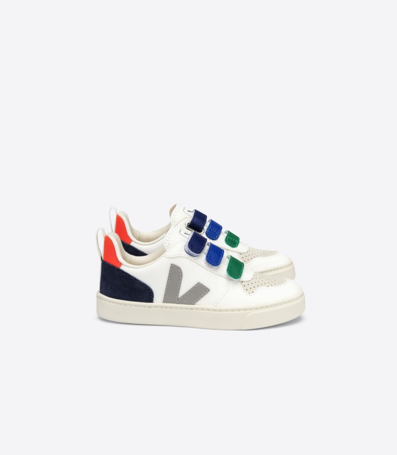 Chromefree Leather White Multico Veja Series