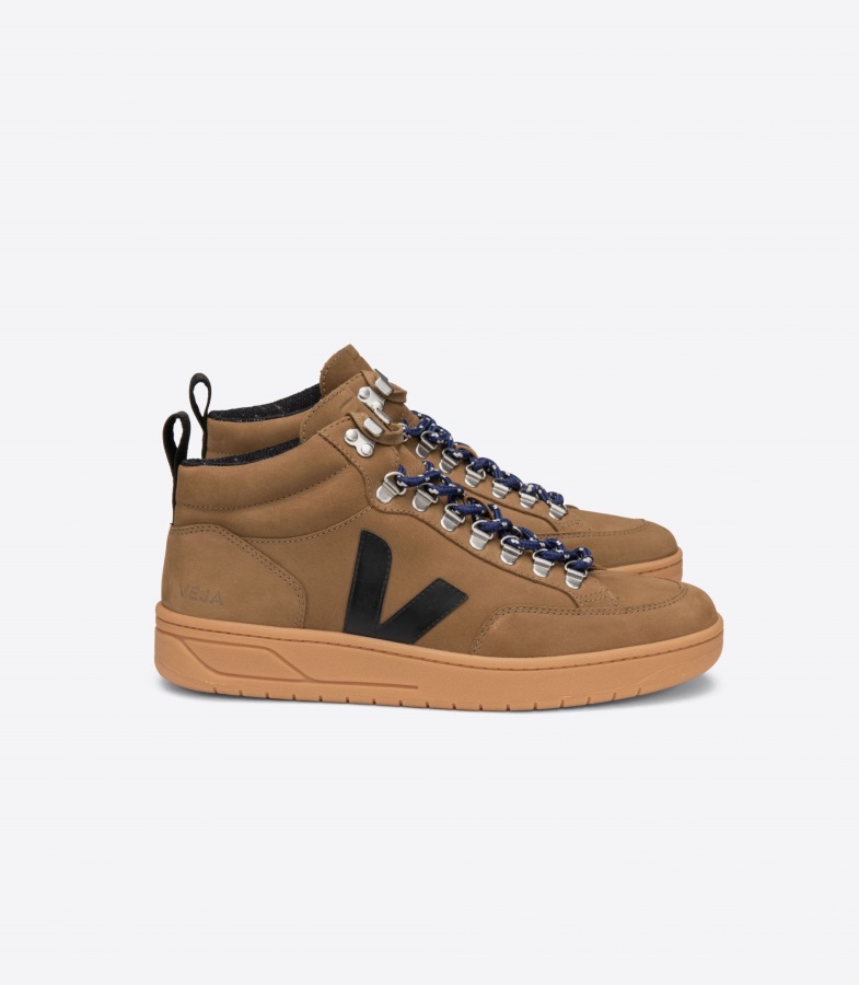 Nubuck Tent Black Veja Collection