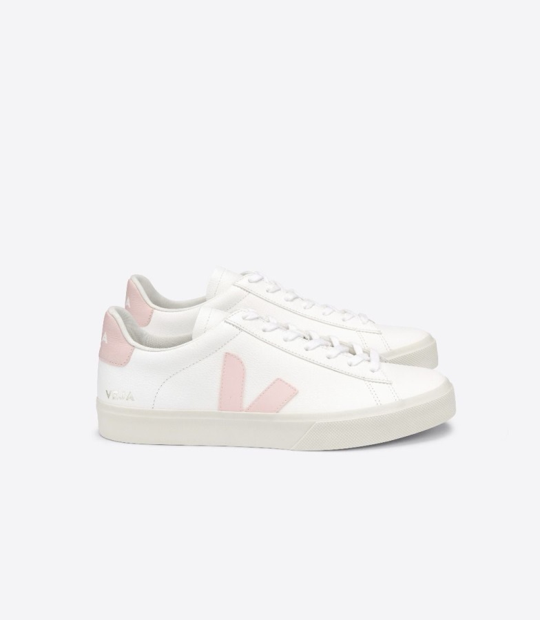 Leather White Platine Veja Original