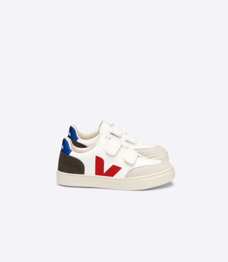 Chromefree Leather White Multico Mud Veja