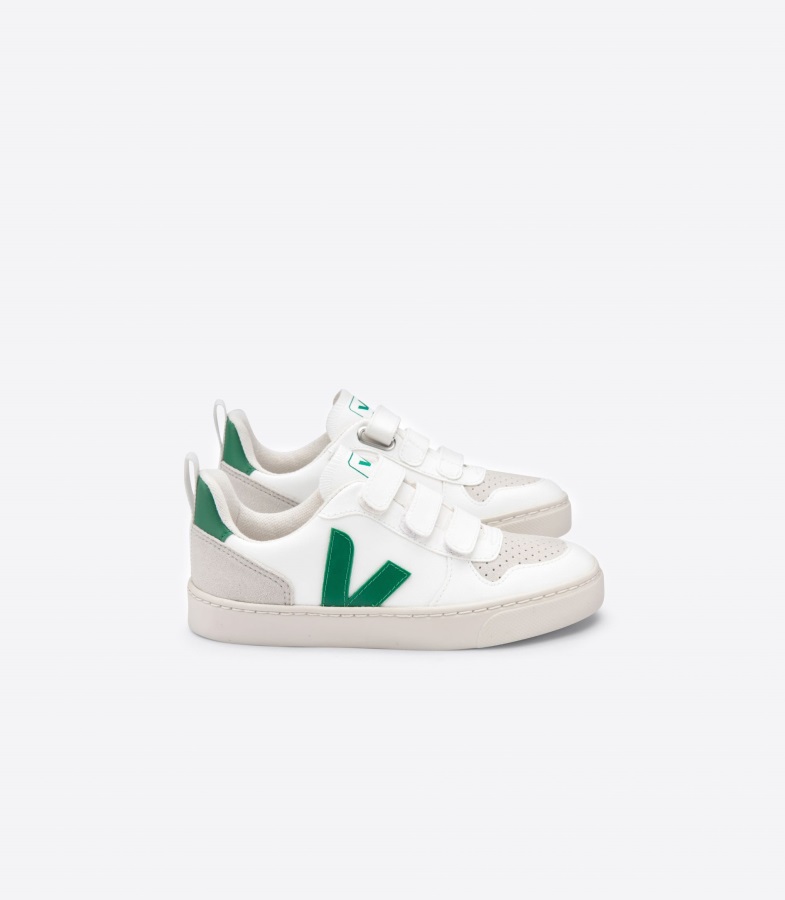 Nubuck Matcha White Series Veja