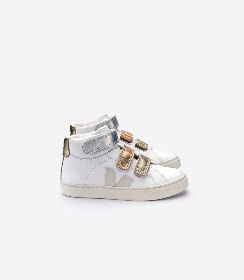 Series Chromefree Leather White Pierre Natural Veja