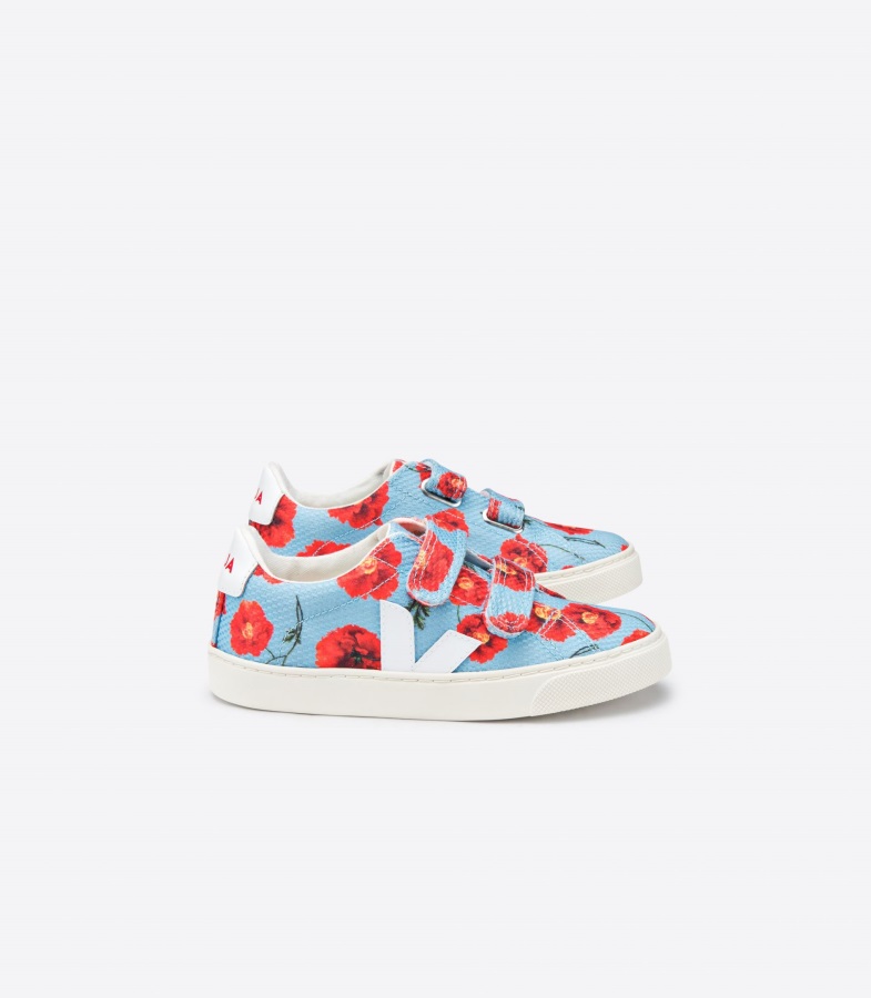 Chromefree Leather White Cobalt Perfect Veja