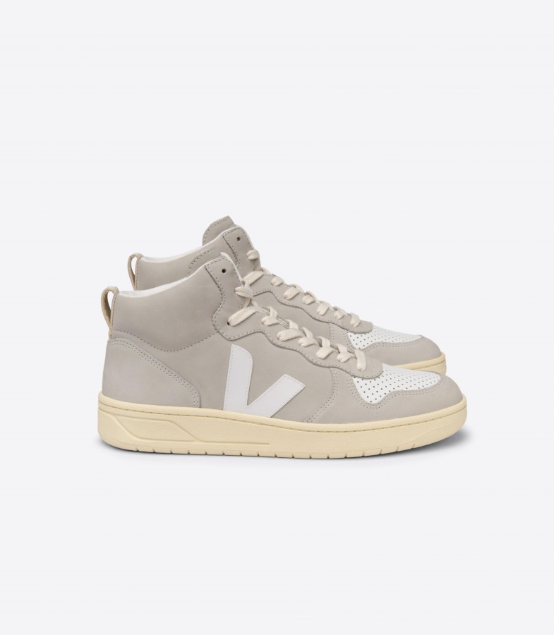 Chromefree Leather Platine White Veja