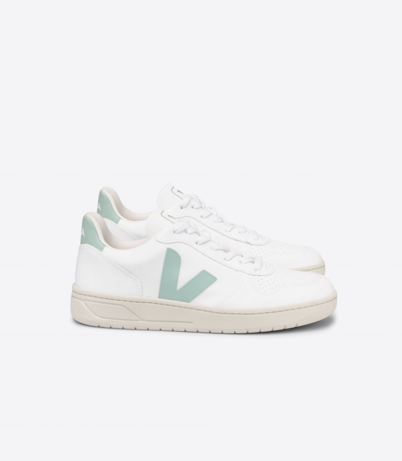 Original Veja Chromefree Leather White Matcha