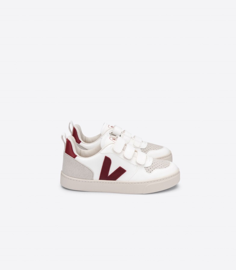 Leather White Marsala Nautico Veja Series