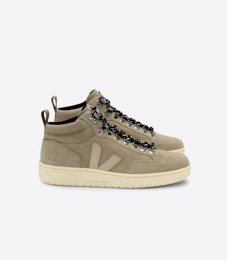 Veja V-Knit Mix Grey Black Perfect