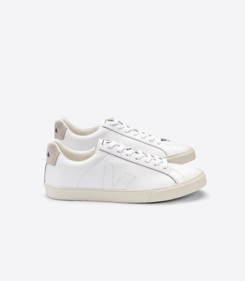 Series Chromefree Leather White Platine Veja